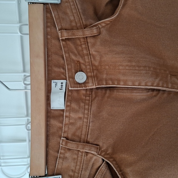 Wilfred Free Women's Brown Straight-leg Ankle Jeans (Size US 2; ~26" Waist) - Picture 2 of 8